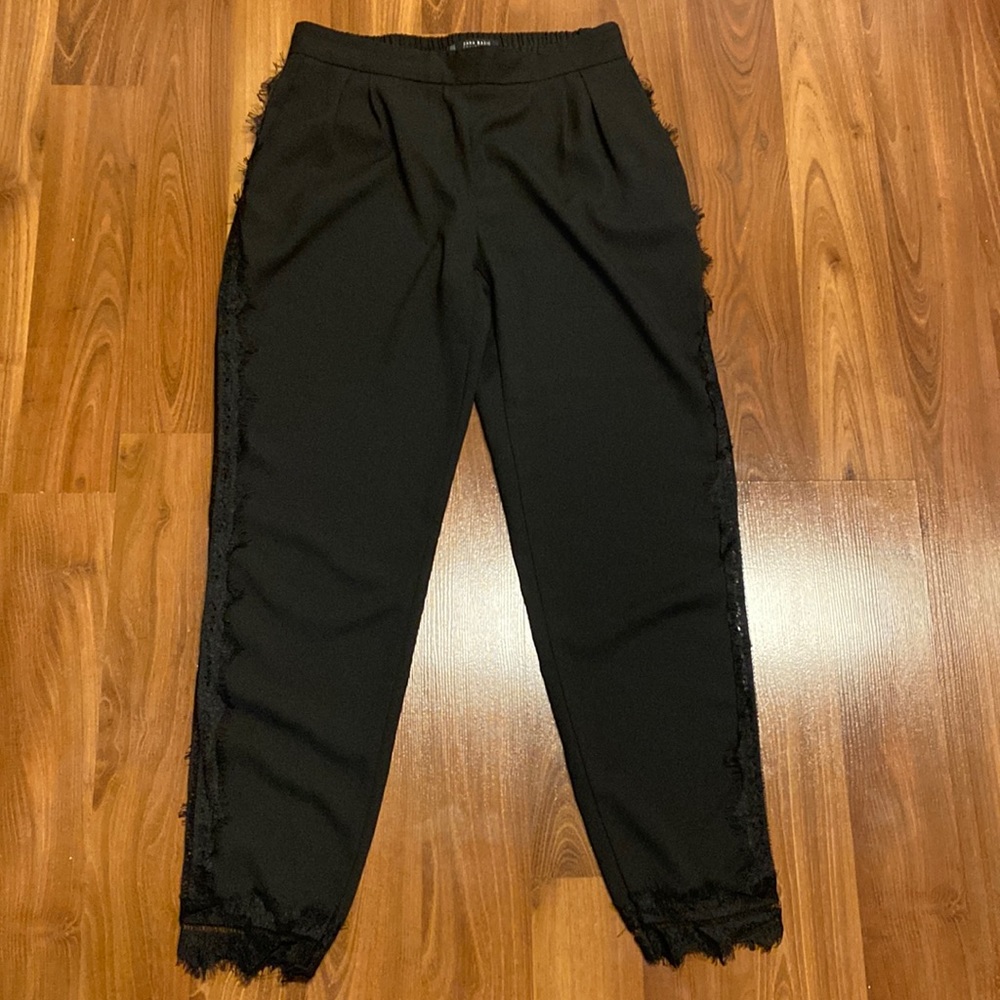 6 Hr. Sale Zara lace black dress pants